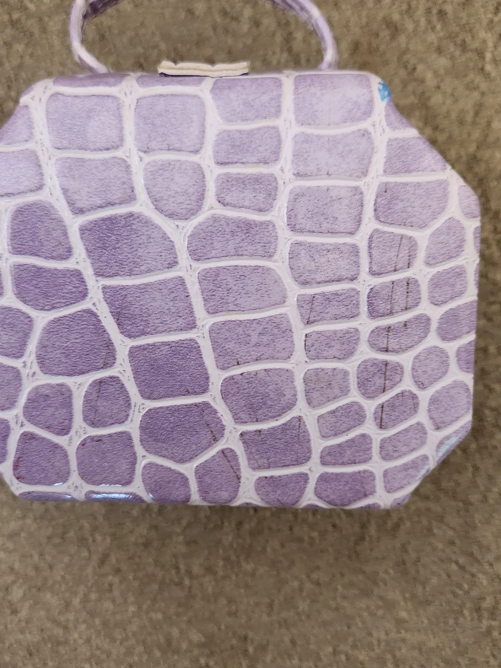 Lilac Travel Jewelry Case